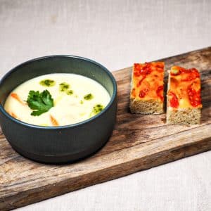 Delikatessens egen fiskesuppe