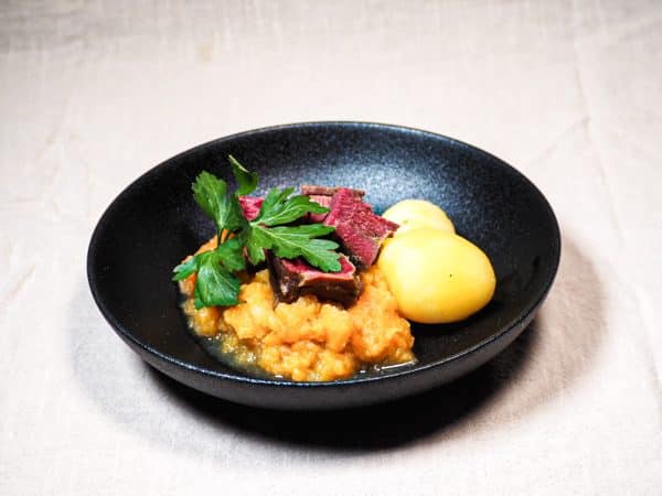 Saltkjøtt med kålrotstappe